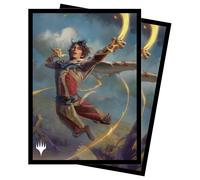 Ultra Pro Wilds of Eldraine Kellan Standard Deck Protector Sleeves (100ct), Polypropylene (PP), Matte Surface
