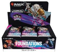 MTG Wizards of the Coast FDN D36281400 Magic the Gathering Foundations Play Booster Japanese Edition (Box of 36 Packs)