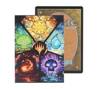 MTGPRO Card Sleeves 100 CT, Standard Size, Plastic, Matte Back Finish, Sturdy, Magic The Gathering, Baseball Card, Trading Cards, Game Card