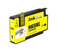 MTGUIWF 965 965 XL Ink Cartridges Black Compatible With OfficeJet Pro 9010 9012 9015 9016 9018 9019 9020 9025 9026 Printers HP965XL Ink(965XL - 1PC Yellow)