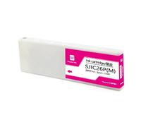 MTGUIWF China Compatible Ink Cartridge Compatible With SJIC26P TM-C7500 With 300ml Pigment Ink Compatible With Colorworks C7500 Label Printer(SJIC26P(M))