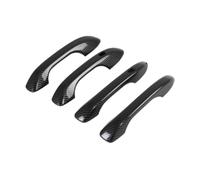 MTGVDSD Car Door Handle Cover Compatible with Hyundai for Alcazar for Creta for Grand 2022 2023 2024 Door Handle Cover Car External Protective Accessories Sticker Carbon Fiber Chrome