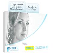 MTHFR-Gene Methylation Test Kit. 1-on-1 Live Expert Support by Phone 7 Days A Week, MTHFR C677T and MTHFR A1298C Gene Variants for Methylation Analysis. Results in 2-5 Days. Ages 0+