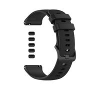 MTHGH Watch Band for Garmin Forerunner 265/255 /965/955 Smartwatch + Anti-dust Plugs 5Pcs,Watch Strap for Garmin Venu 3 /Venu 2, Soft Silicone Replacement Wrist Band for Approach S60