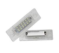 Mthxzy 12V Car License Plate Lights Rear Lamp Canbus Error Free Automotive, for VW, for Passat, for Touran, for Golf, for Jetta, MK5 T5 Car Number Plate Light Unit