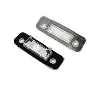 Mthxzy 2Pcs White License Plate Light, for ford, for Fiesta, V 2001-2010 For Fusion 2002-2012, for Mondeo, MKII 1996-2000 Car Number Plate Light Unit