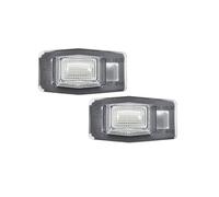 Mthxzy 2Pcs White License Plate Light Number Lamp, for ford, Escape, for Mariner, for Mazda, Protege MPV Tribute Miata MX-5 Car Number Plate Light Unit
