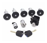 Mthxzy 9 PCS Complete Lock Set and 2 Keys, for Ford, Transit Connect 2002-2013 Car Door Lock Actuator Motor