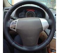 Mthxzy Car Steering Wheel Cover, for Elantra 2008-2010 Protective Steering Wheel Grip(Red Blue Thread)