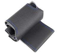 Mthxzy Car Steering Wheel Cover, for Mercedes-Benz-, for C Class W204 2007 2008 2009 2010 2011 Steering Wheel Grip(Black blue line)