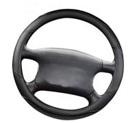 Mthxzy Car Steering Wheel Cover Interior Accessories Auto Goods, for Golf 4, for Mk4 Steering Wheel Grip(BLACK O Shape Black)