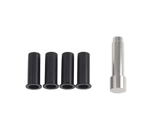 Mthxzy Door Hinges Liners Bushing Repair Kits, for Jeep, CJ Wrangler TJ/YJ/CJ7/CJ5 Black Delrin Car Door Hinge Conversion Kit