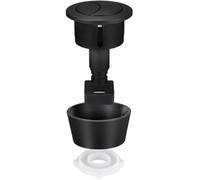 Mthxzy Dual Flush Toilet Push Button Replacement Abs, for 20Mm 40Mm 50Mm 60Mm, Fluidmaster PRO550UK Water Tank Push Button(Black)