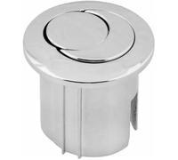 Mthxzy Roca Style AH0001800R Dual Flush Chrome Push Button, for Forthreaded Rods Short Body D2D Water Tank Push Button