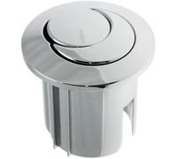 Mthxzy Roca Style AH0001800R Dual Flush Chrome Push Button, for Forthreaded Rods Short Body D2D Water Tank Push Button