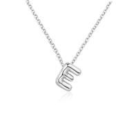 MTINEAPS Bubble Letter Necklace Gold Initial Necklaces for Women Trendy Chunky Charm Pendant Necklaces Gold Jewelry Birthday Gifts for Women Teen Her Mom Grandma Wife Sister