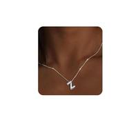 MTINEAPS Gold Initial Necklaces for Women Teens Gifts Trendy Stuff Bubble Letter Pendant Necklace Gold Jewelry Birthday Gifts for Women Teen Her Sister, L, Gold Plated, No Gemstone