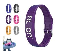 Mtjbfv vespire pro-sleep vibration alarm clock,alarm bracelet, silent vibration wake-up wristband for deep sleepers,Gentle Wake-Up for Healthier Sleep,Ideal for Partners and Deep Sleepers-A