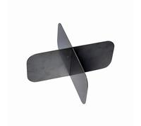 MTK Housewares Stainless Steel 4-Way Food Divider and Separator for 20cm Saucepan, 2 Piece, UK Made