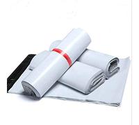 MTKSFDC Mailing Bags 100Pcs/Lot Samll Size Courier Bags White Self-Seal Adhesive Storage Bags Plastic Poly Envelope Mailer Postal Mailing Bags(12x22cm)