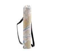MTKSFDC Yoga Mat Bag Printed Yoga Mat Bag Gym Mat Case for Women Men Pilates Fitness Exercise Pad Easy Carry Yoga Backpack Dance Sports Yoga Bags(Green)