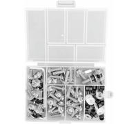 MTKXZHAO 158Pcs Fairing Bolts Fixing Windscreen Screws Aluminium Fastener Clips Nuts Gasket Kit for Yamaha TMAX 500 530 DX SX 560 Motorcycle Repairing