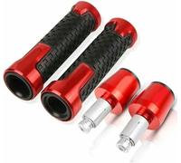 MTKXZHAO 7/8"" 22MM Handlebar Hand Grips Handle Bar End Cap Plugs, For Honda CBR600 CBR600F2 CBR 600 CBR 600F2 Motorcycle CNC Aluminum Replacement grips