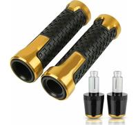 MTKXZHAO - Handlebar Hand Grips Anti Skid Handle Bar Cap Ends Plug, For Kawasaki GPZ1100/ABS GPZ 1100/ABS ZZR1100 ZZR250 ZZR600 ZXR400 Motorcycle CNC Aluminum Accessories