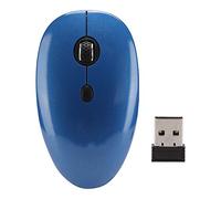 Mtlavish W9 USB 2.4G Wireless Ergonomic Mute Mouse with Intelligent Sleep Technology and Long Button Life for Home Office and Gaming Computer with 1600 DPI and