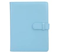 Mtlavishish 3in Universal Digital Photo Album for Mini Pink can take 128 photos of PU leather and non woven fabric ideal for storing and displaying memories (Niebieski)