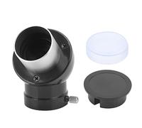 Mtlavishness 1.25inch 45 Degree Diagonal Prism Round Angle Multi Purpose Prism Suitable For Astronomical And Terrestrial Observations With Dust Covers And Clear Images Made Of