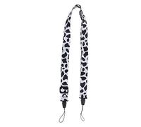 Mtlavishness 1.2m Adjustable Camera Neck And Shoulder Strap For Cameras Ideal For Outdoor Activities With Cute Cow Pattern Design (Vaca de leche)