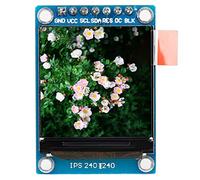 Mtlavishness 1.3 Inch IPS Farb-LCD-Display- 240x240 SPI ST7735 3.3V für - Kompakt, Hochauflösend und Einfach zu Installieren - Ideal für Elektronikprojekte, DIY-Entwicklungen und