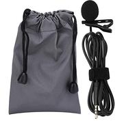Mtlavishness 1.5m Portable Lavalier Interview Microphone Delivers Professional Recording With Omnidirectional Sound Pickup Ideal For Phone Live And Professional Interviews