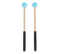 Mtlavishness 1 Pair Multifunctional Rubber And Maple Percussion Mallet For Various Musical Instruments Ideal For Concerts Parties And Stage Performances With A Length Of Approx (Blue)