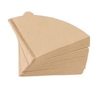Mtlavishness 100 Pcs Cone Coffee Filter Paper Replacement 1 2 Cup Disposable Coffee Dripper Fiber Filters for Home and Cafe Use