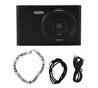 Mtlavishness 1080P Digital Camera 48MP Vlog Camera with Front and Rear Dual Lens Travel Video Camera for Photography Perfect for Students and Travel Enthusiasts to Capture (Black)