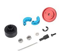 Mtlavishness 13T Flywheel Speed Clutch Variator Set with Bell Springs Durable Metal Construction for 1 10 RC Nitro Engine Reliable Replacement Part for RC Car Easy Installation (Red)