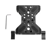 Mtlavishness 15mm Rail Camera Base Plate Professional Double Hole Pipe Quick Release Plate An Ideal Camera Mounting Baseplate For Various Photography Accessories