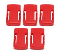 Mtlavishness 18V Battery Holder for EINHELL HANSCH Lithium Batteries Easy Installation Portable and Safe Ideal for Workshop or Truck Panels 5 Pcs
