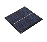 Mtlavishness 1W Solar Panel 4V High Conversion Rate Solar Charging Panel Module DIY Solar Power Charger for Energy Saving High Stability and Environmental Friendly Applications