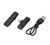 Mtlavishness 2.4G Wireless Lavalier Microphone for Android Type C Smartphone Enjoy Plug and Play Easy Operation Stable Signal And Noise Reduction Function Ideal For Live Streaming