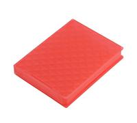 Mtlavishness 2.5 Inch Hard Case Ssd Storage Box Anti Static Shockproof And Nonslip For Safely Storing Your 2.5 Inch Hard Drives And Ssds In Any Storage Scenario With A 10 7 X 8 (Red)