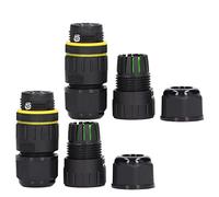 Mtlavishness 2 Pieces Multifunctional Junction Box Connector PA66 Brass And Silicone IP68 Suitable For Outdoor Lighting Electronics Such As Street Lights Buried Lights Garden