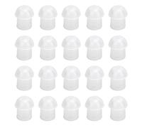 Mtlavishness 20 Pcs Hearing Aid Ear Tips Soft Silicone Replacement Earplug Domes for Hearing Aid Sound Amplifiers Long Lasting Washable Anti Static Detachable and Replaceable