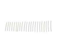 Mtlavishness 22 Pcs White Copper Guitar Fret Wires High Durability Anti Deformation Smooth Surface Easy To Install And Remove Replacement Parts For Acoustic Guitars Approx 2.2mm 0