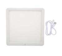 Mtlavishness 22cm LED Photography Shadowless Bottom Light Panel Pad Eliminate Shadows Ultra Thin Bright Uniform Illumination No Flicker For Studio Box Lightbox Commercial