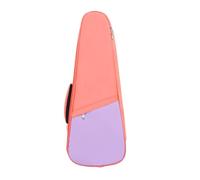 Mtlavishness 23 - inch Ukulele Backpack Case Lightweight Durable Oxford Fabric Thicken Cotton Padding Adjustable Shoulder Straps for Ukulele and Small Guitar Storage (Note: The (Pink)
