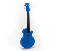 Mtlavishness 25 inch 4 Strings Carbon Fibre Ukulele Ideal for Beginners and Professionals A Portable Stringed Instrument for Home Practice School Performances and Travel Comes in (Blue)