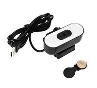 Mtlavishness 2K Autofocus USB Camera 1080P HD Fill Light Computer Webcam with Microphone Ideal for Live Video Online Classes Video Chats Remote Meetings and More With 1.4M High